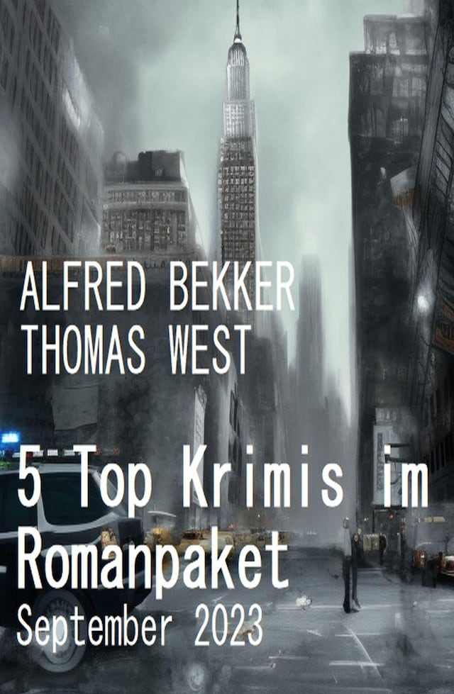 Book cover for 5 Top Krimis im Romanpaket September 2023