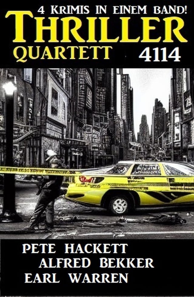 Book cover for Thriller Quartett 4114