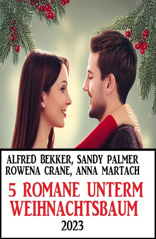Book cover for 5 Romane unterm Weihnachtsbaum 2023