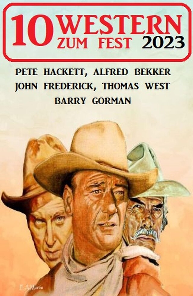 Copertina del libro per 10 Western zum Fest 2023