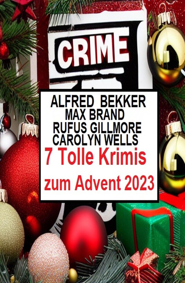 Buchcover für 7 Tolle Krimis zum Advent 2023