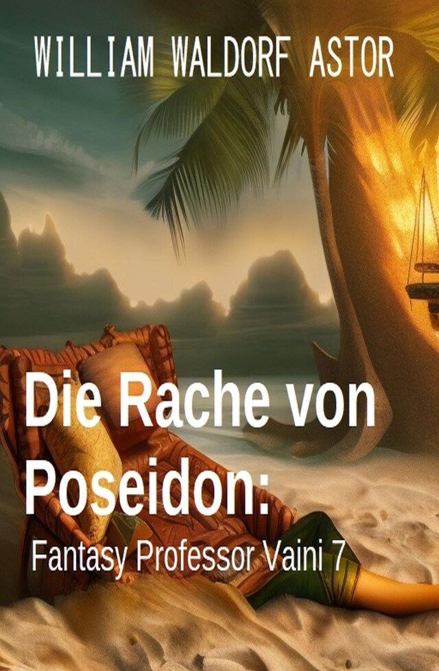 Book cover for Die Rache von Poseidon: Fantasy: Professor Vaini 7
