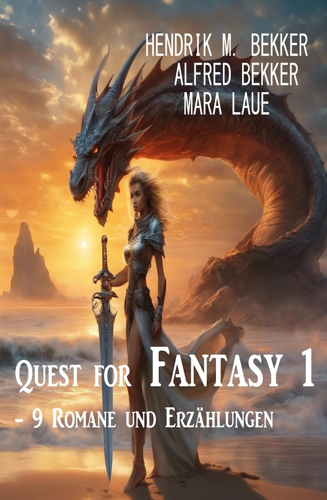 Bogomslag for Quest for Fantasy 1 - 9 Romane und Erzählungen