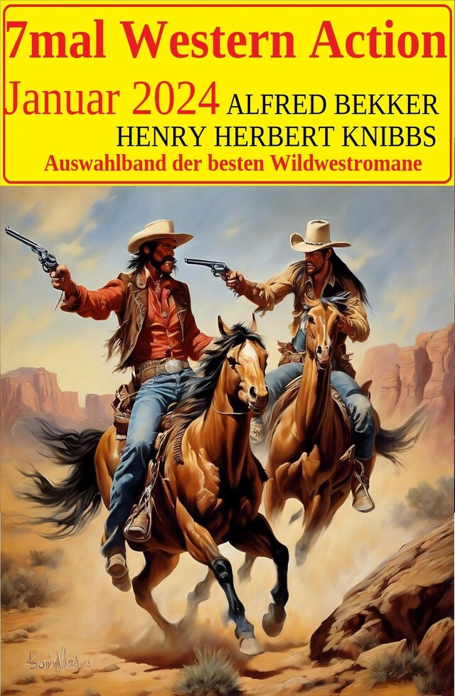 Book cover for 7mal Western Action Januar 2024