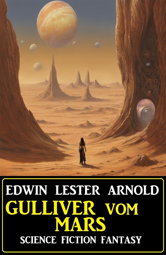 Book cover for Gulliver vom Mars: Science Fiction Fantasy