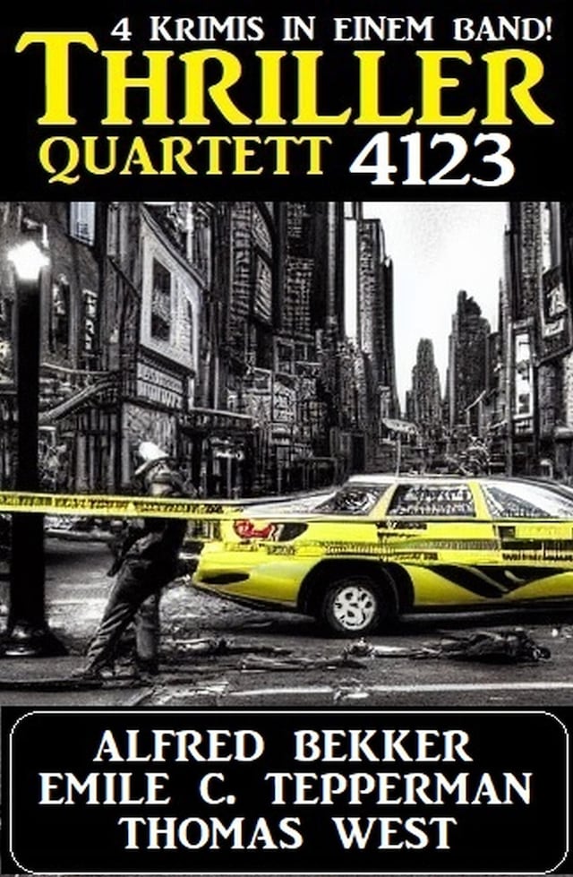 Book cover for Thriller Quartett 4123