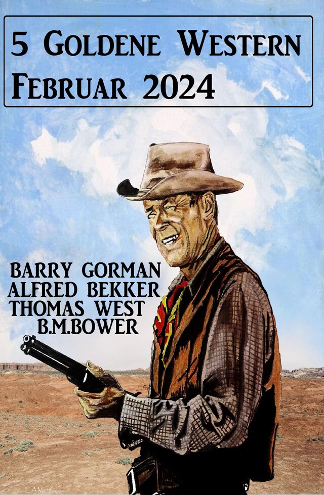 Book cover for 5 Goldene Western Februar 2024