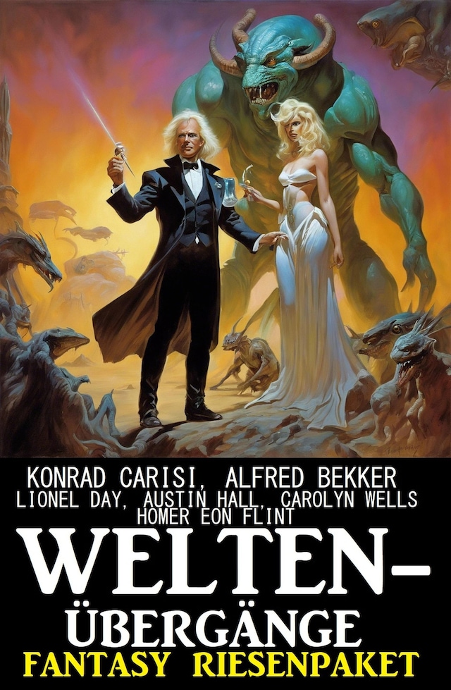 Copertina del libro per Weltenübergänge: Fantasy Riesenpaket