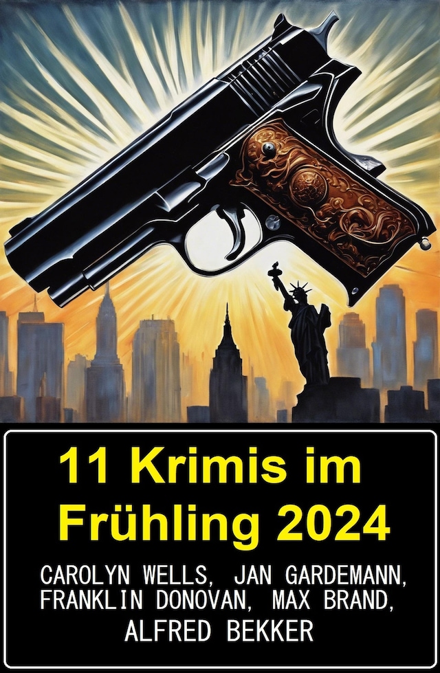 Bokomslag for 11 Krimis im Frühling 2024
