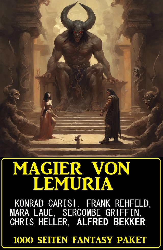 Copertina del libro per Magier von Lemuria: 1000 Seiten Fantasy Paket