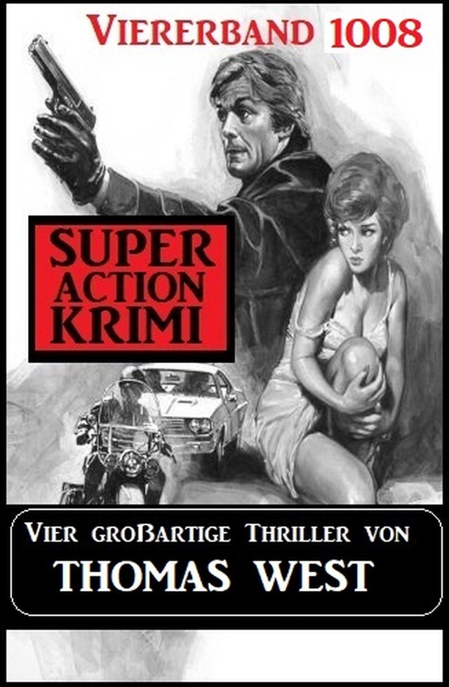 Bogomslag for Super Action Krimi Viererband 1008