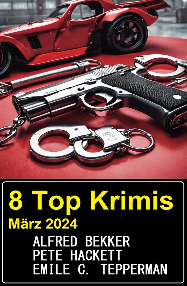 Kirjankansi teokselle 8 Top Krimis März 2024