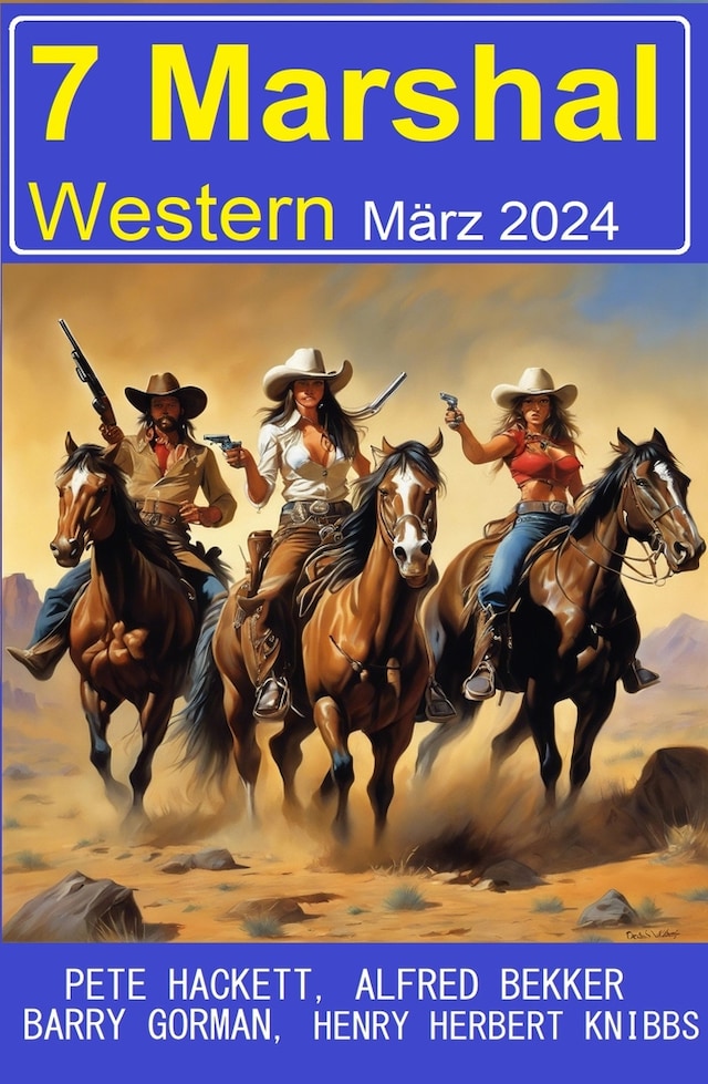 Book cover for 7 Marshal Western März 2024