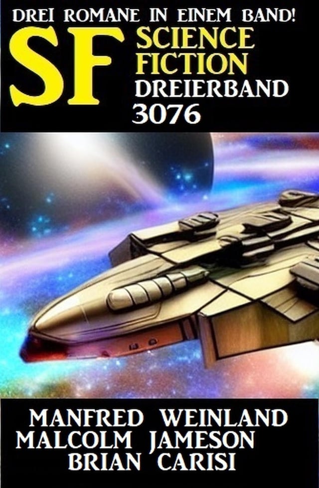 Buchcover für Science Fiction Dreierband 3076