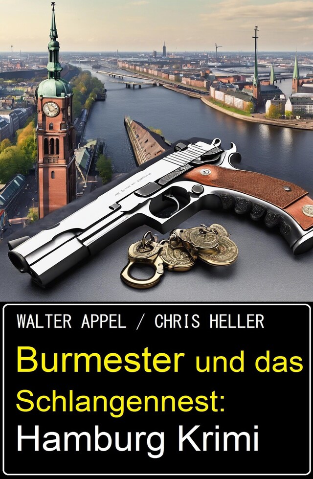 Buchcover für Burmester und das Schlangennest: Hamburg Krimi