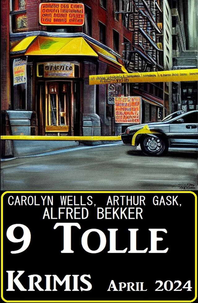 Book cover for 9 Tolle Krimis April 2024