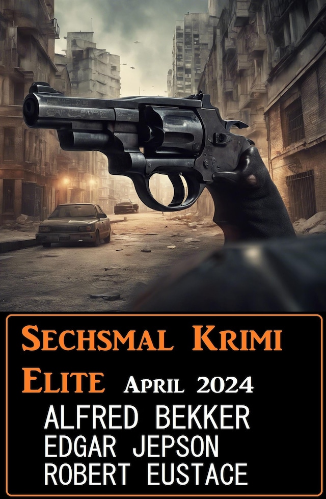 Buchcover für Sechsmal Krimi Elite April 2024