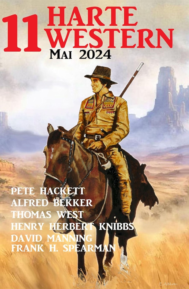 Buchcover für 11 Harte Western Mai 2024