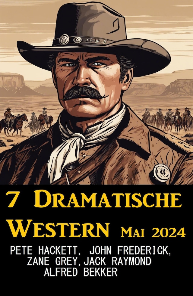 Book cover for 7 Dramatische Western Mai 2024