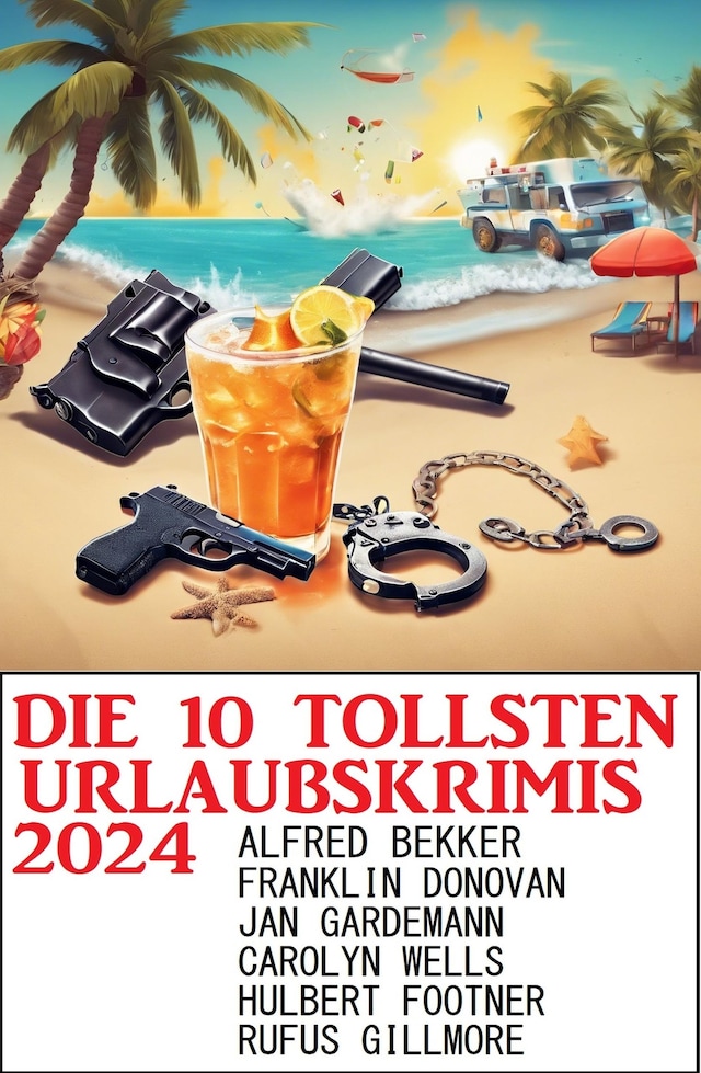 Buchcover für Die 10 tollsten Urlaubskrimis 2024