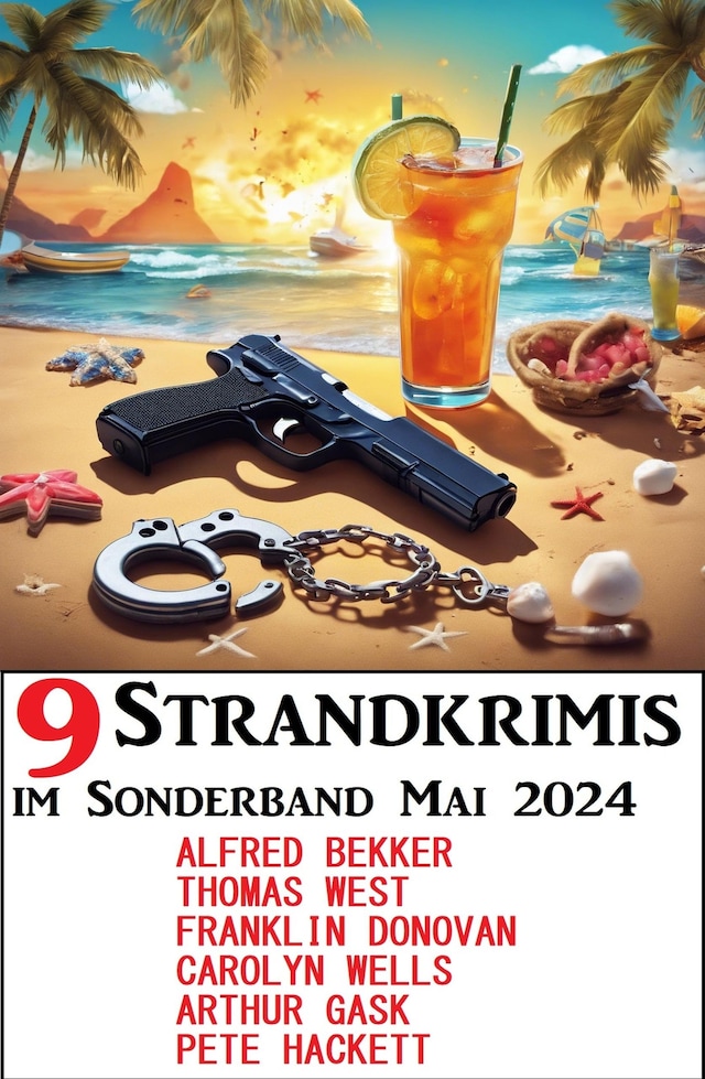 Book cover for 9 Strandkrimis im Sonderband Mai 2024