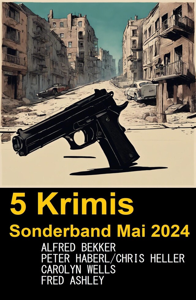 Buchcover für 5 Krimis Sonderband Mai 2024