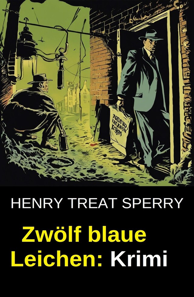 Boekomslag van Zwölf blaue Leichen: Krimi