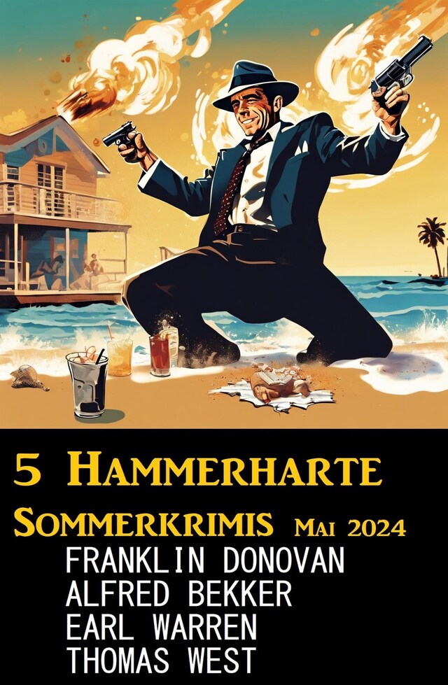 Kirjankansi teokselle 5 Hammerharte Sommerkrimis Mai 2024