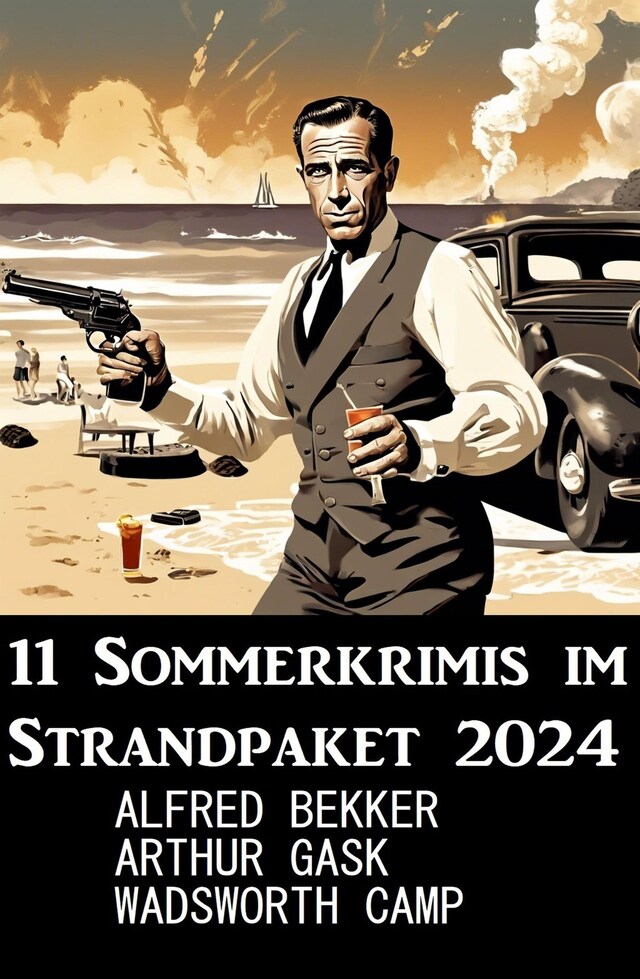 Boekomslag van 11 Sommerkrimis im Strandpaket 2024