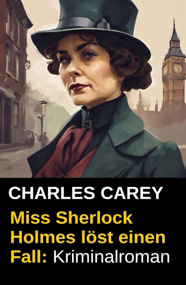 Book cover for Miss Sherlock Holmes löst einen Fall: Kriminalroman