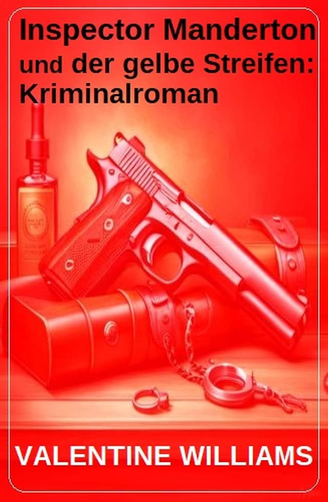 Boekomslag van Inspector Manderton und der gelbe Streifen: Kriminalroman