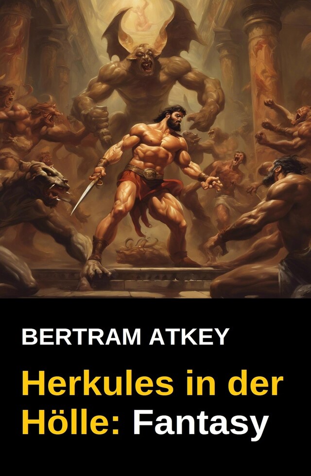 Portada de libro para Herkules in der Hölle: Fantasy