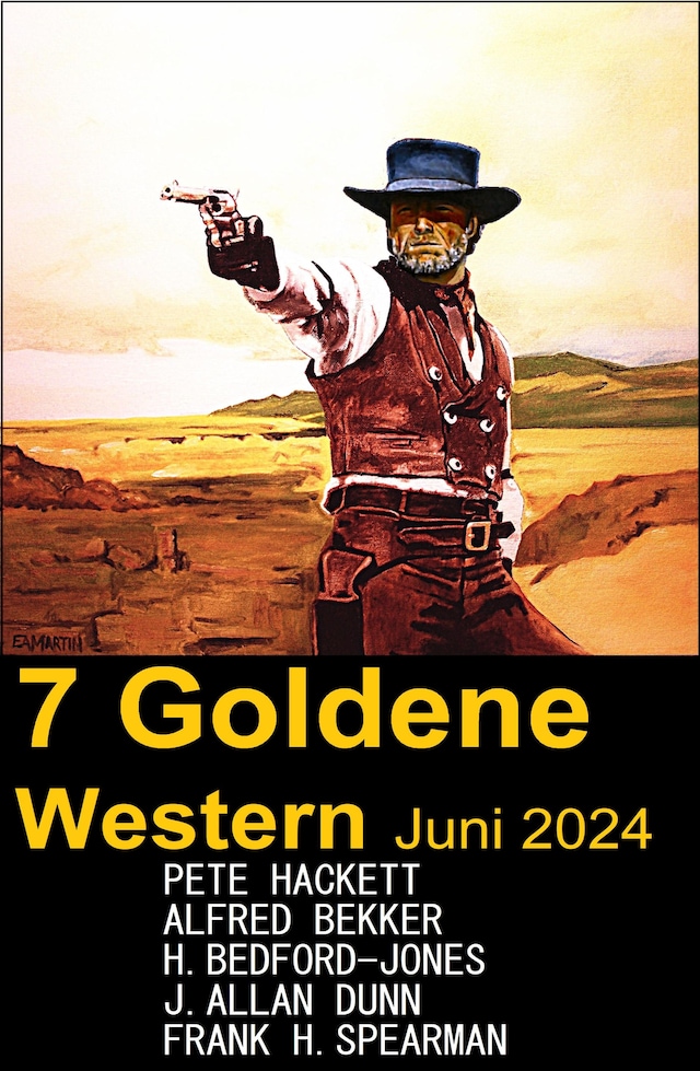 Book cover for 7 Goldene Western Juni 2024