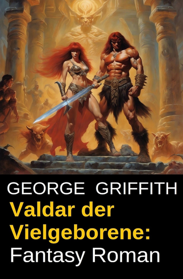 Boekomslag van Valdar der Vielgeborene: Fantasy Roman