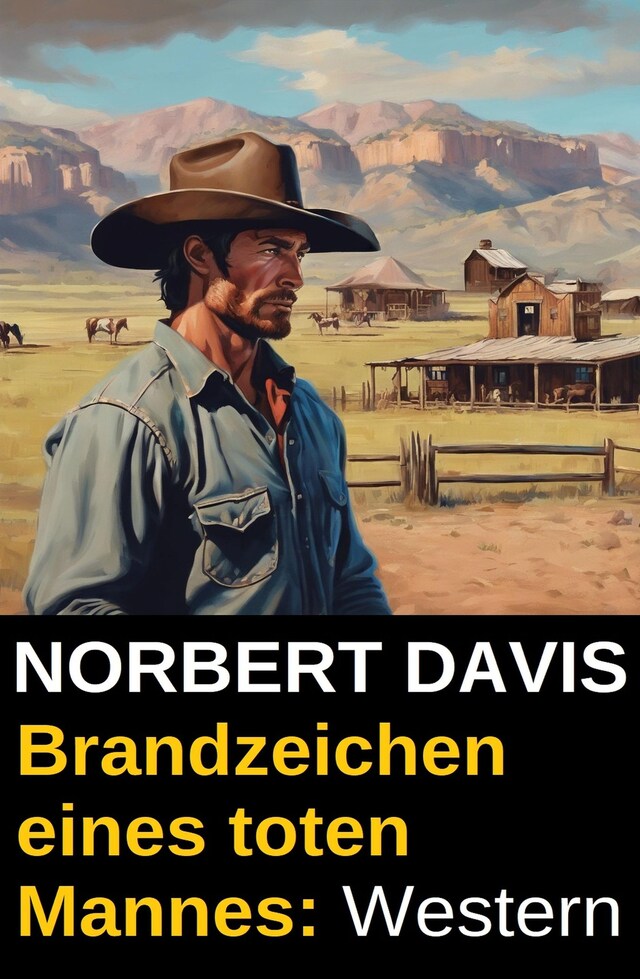 Buchcover für Brandzeichen eines toten Mannes: Western