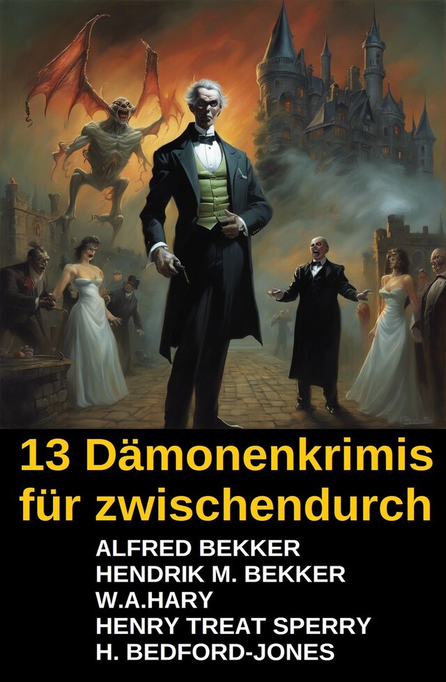 Book cover for 13 Dämonenkrimis für zwischendurch