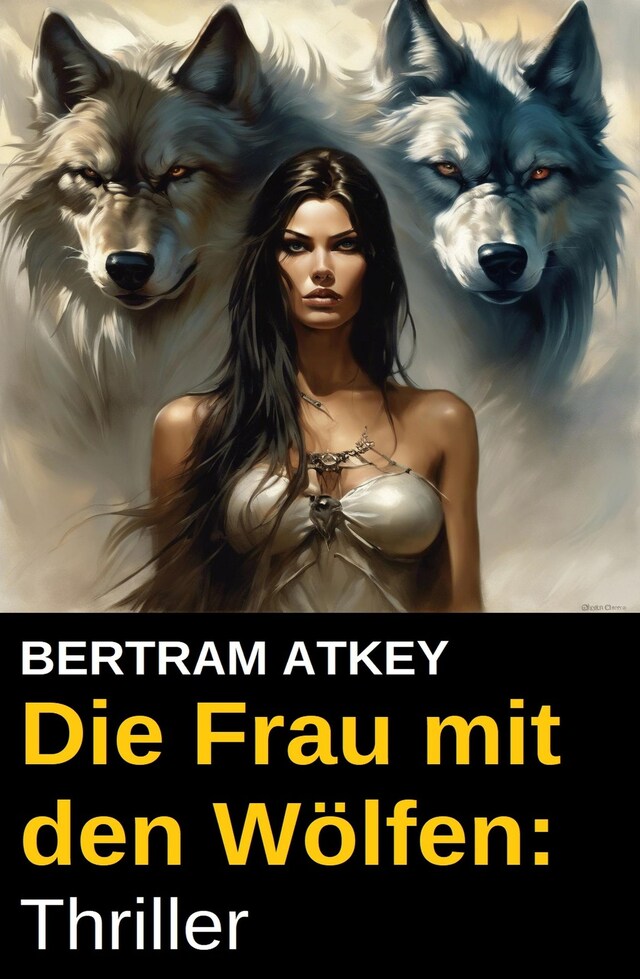 Book cover for Die Frau mit den Wölfen: Thriller