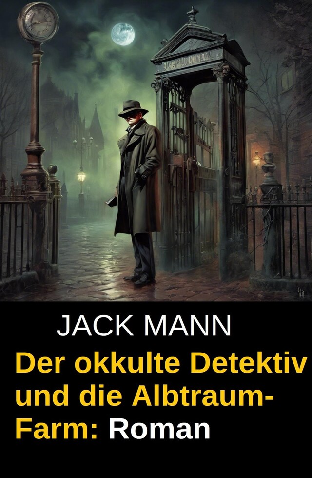 Copertina del libro per Der okkulte Detektiv und die Albtraum-Farm: Roman