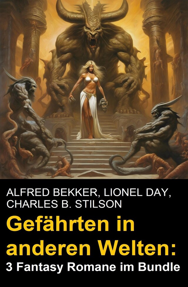 Copertina del libro per Gefährten in anderen Welten: 3 Fantasy Romane im Bundle