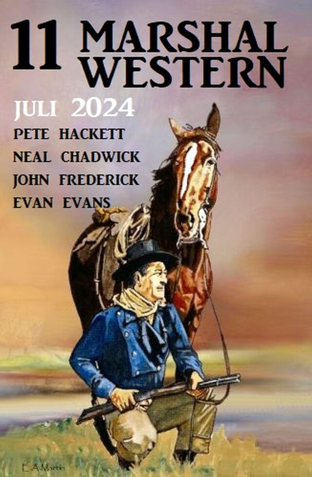 Book cover for 11 Marshal Western Juli 2024