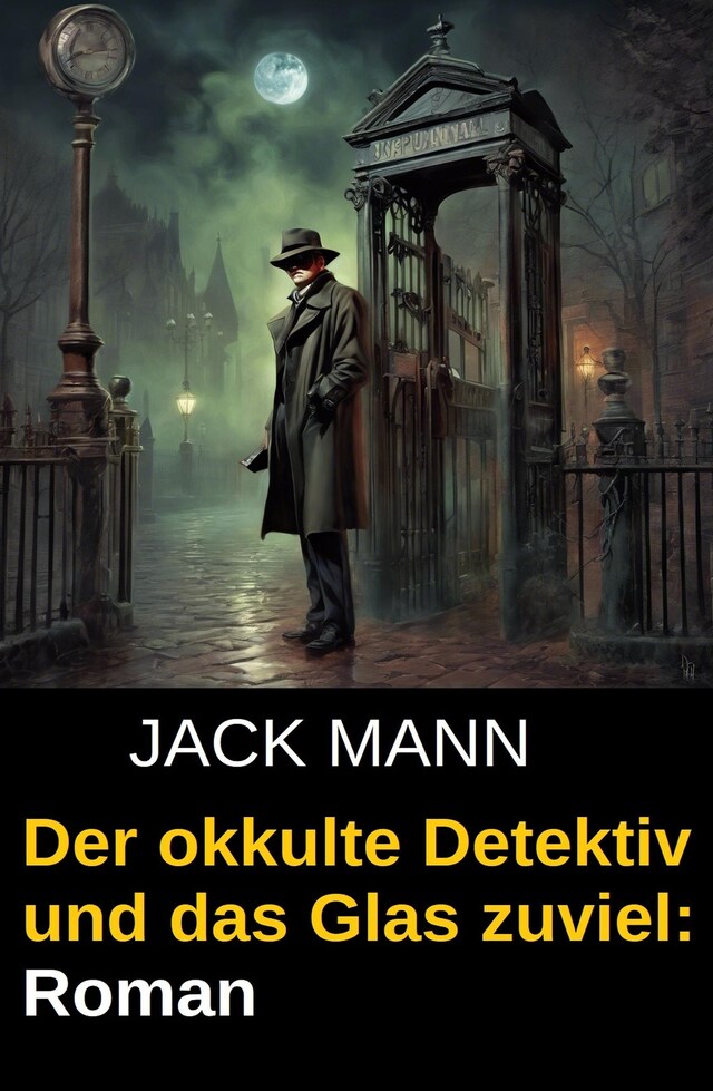 Book cover for Der okkulte Detektiv und das Glas zuviel: Roman