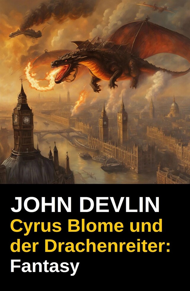 Couverture de livre pour Cyrus Blome und der Drachenreiter: Fantasy