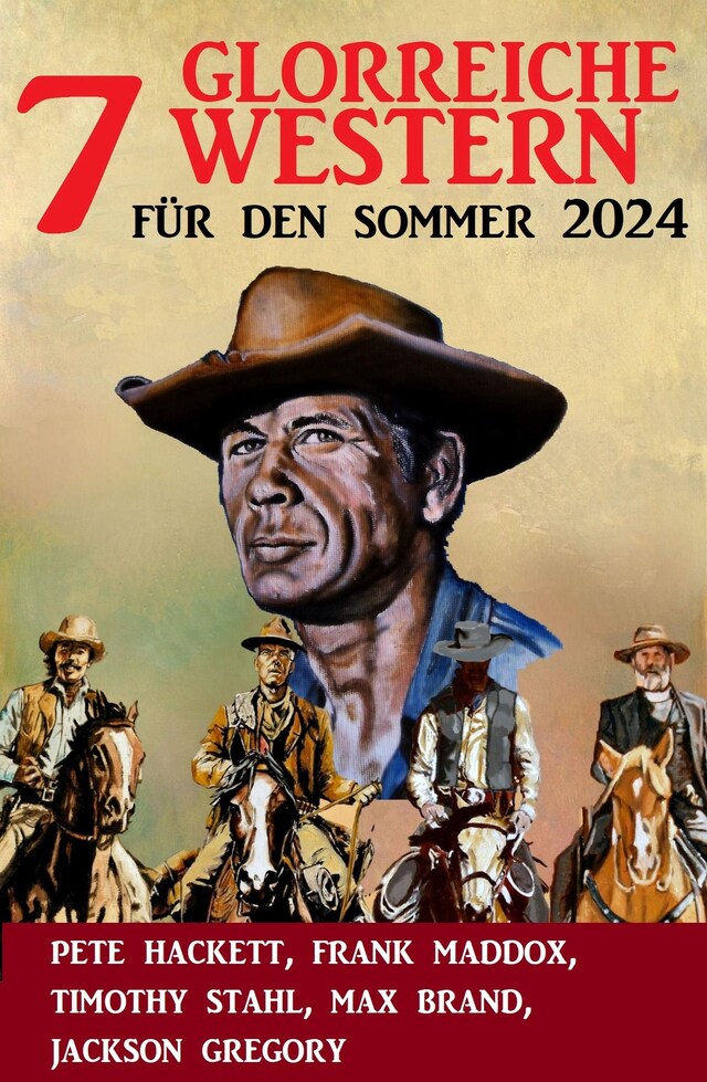 Buchcover für 7 Glorreiche Western für den Sommer 2024