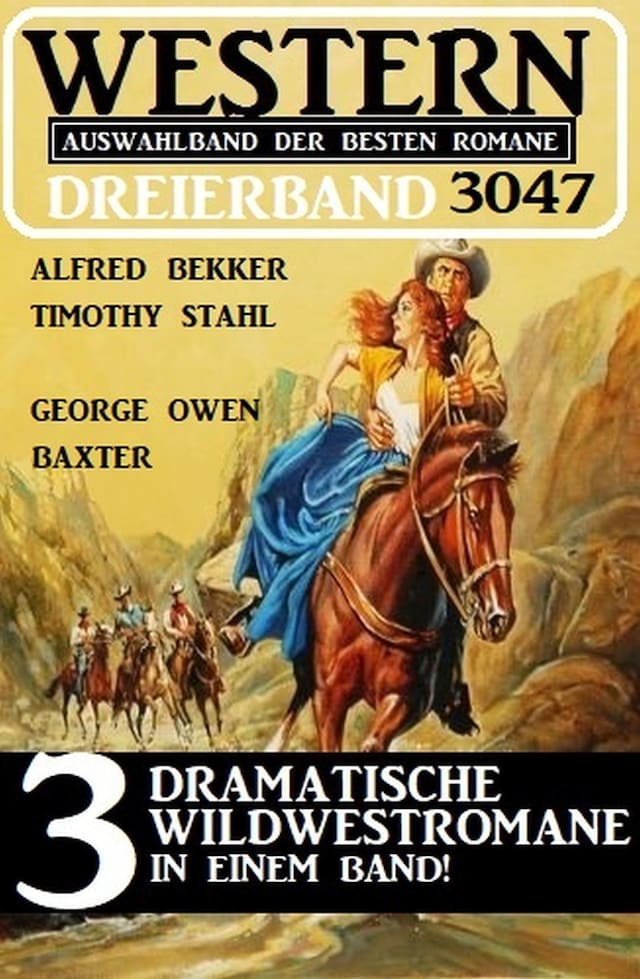 Copertina del libro per Western Dreierband 3047