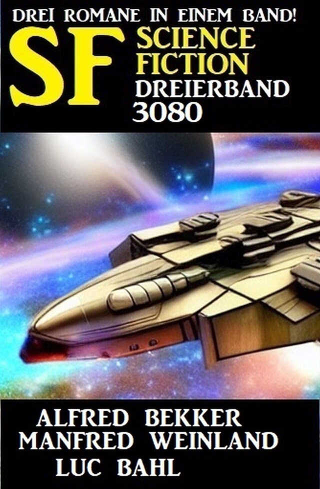 Couverture de livre pour Science Fiction Dreierband 3080