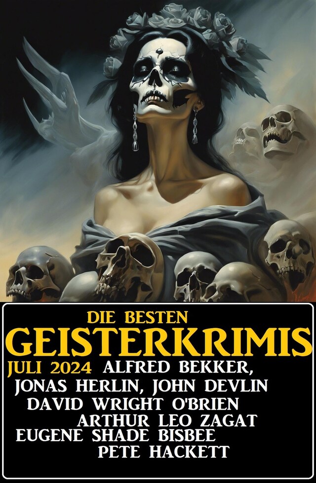 Book cover for Die besten Geisterkrimis Juli 2024