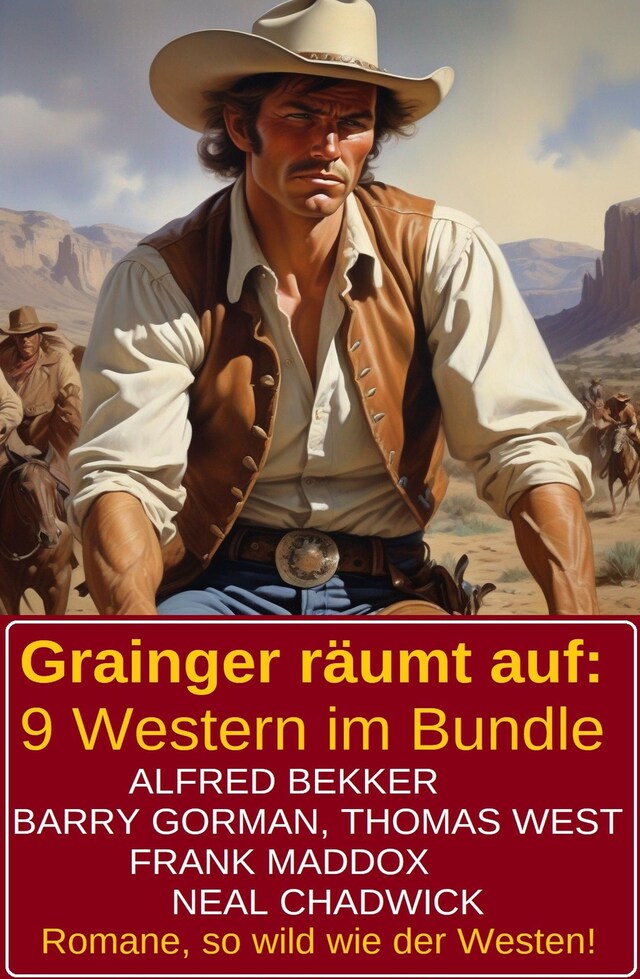 Book cover for Grainger räumt auf: 9 Western im Bundle