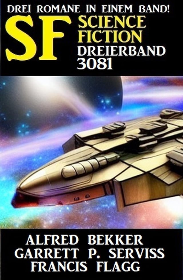 Buchcover für Science Fiction Dreierband 3081