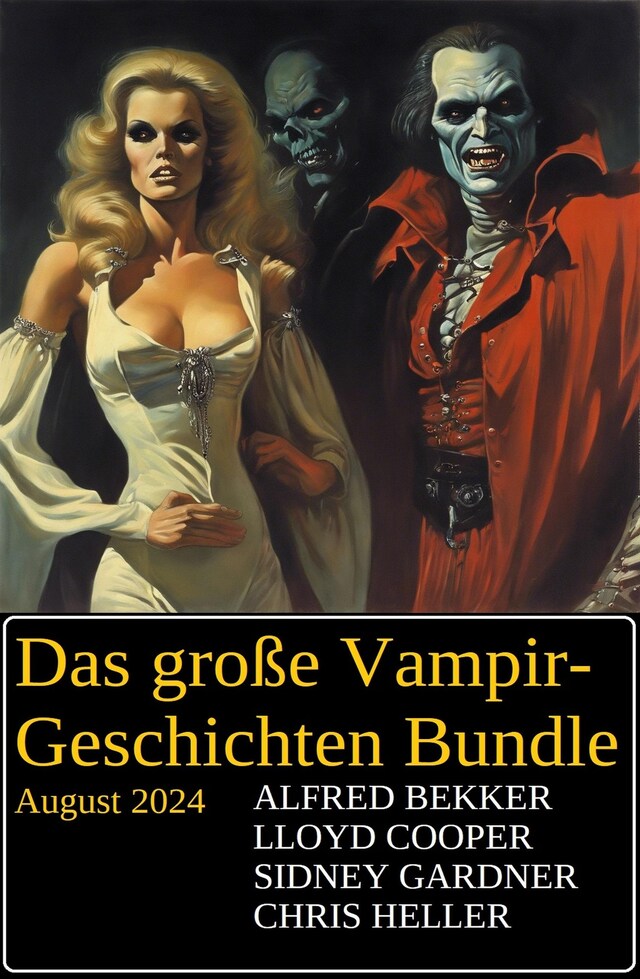 Buchcover für Das große Vampir-Geschichten Bundle August 2024