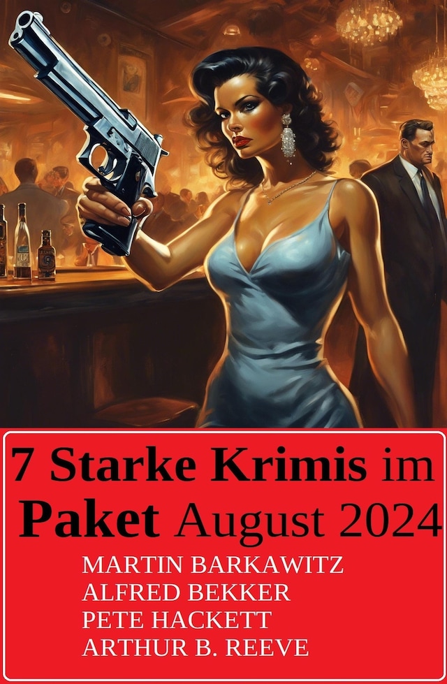 Book cover for 7 Starke Krimis im Paket August 2024